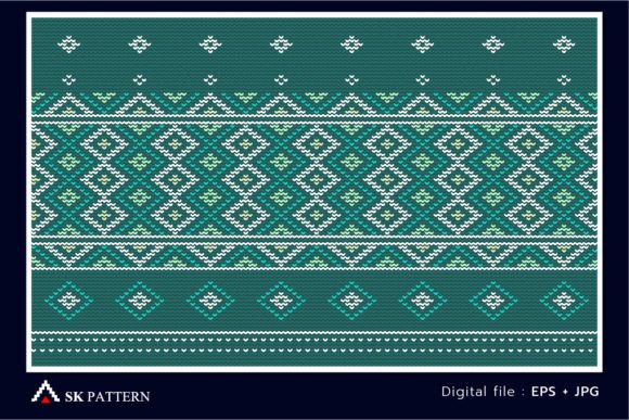 Retro Moroccan Style Embroidery