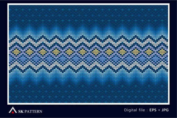 Vector Embroidery Triangle Background