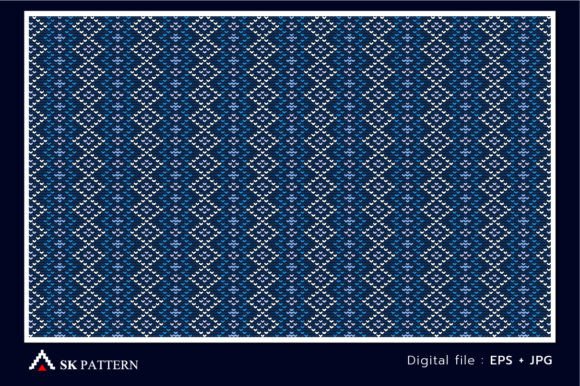 Zigzag Embroidery Continuous Background